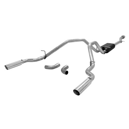 Flowmaster 14-16 SILVERADO/SIERRA 1500 CREW CAB 5.3L FLEX FUEL EXHAUST SYSTEM 817666